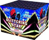 122 shots cake fireworks GLITTCRING STAR