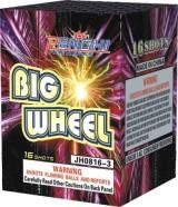 16 shots cake firewroks BIG WHEEL