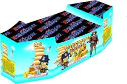78 shots cake fireworks Pirate Ship